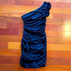 One shoulder dress